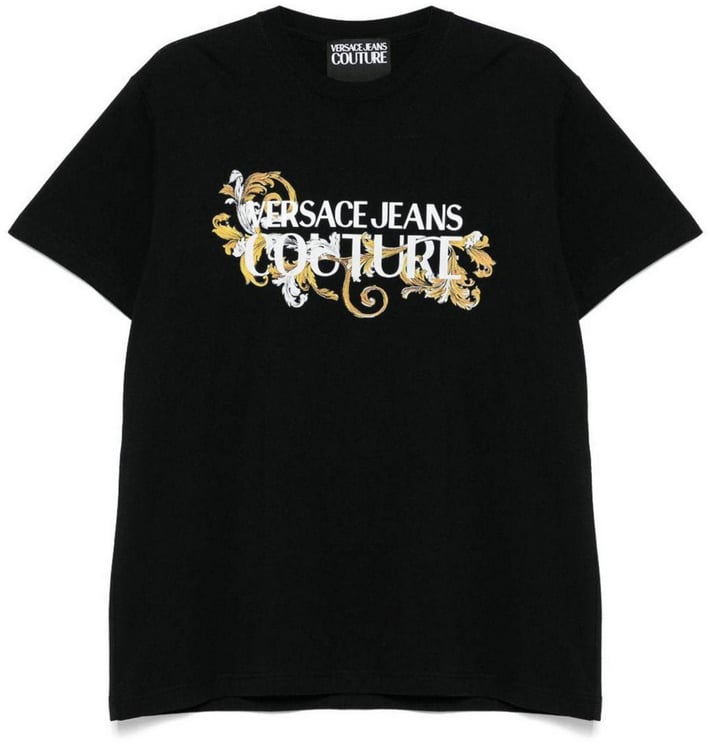 Versace Jeans Couture T-Shirts And Polos Black