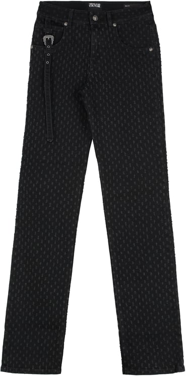 Versace Jeans Couture High-rise slim fit jeans
