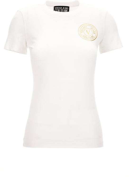 Versace Jeans Couture T-Shirts And Polos White