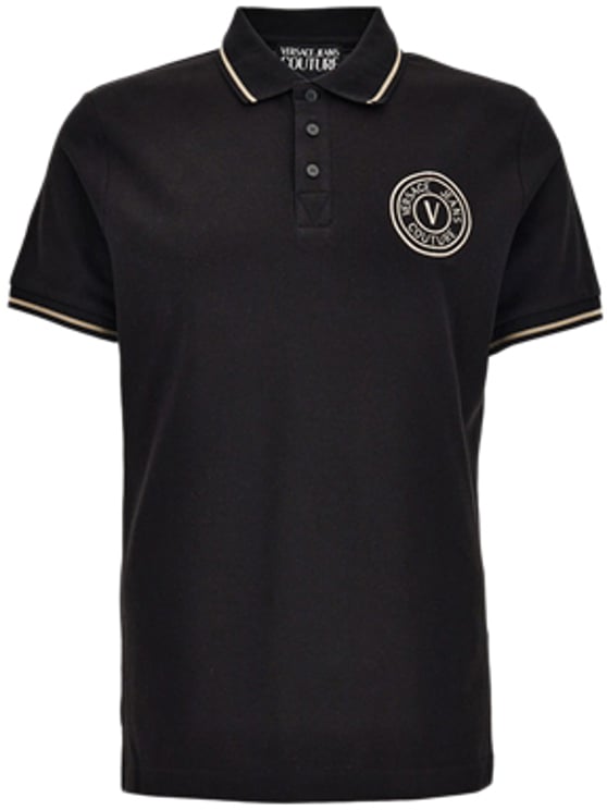 Versace Jeans Couture T-Shirts And Polos Black