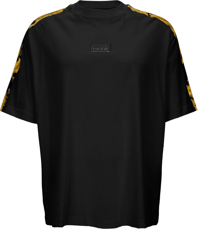 Versace Jeans Couture T-Shirts And Polos Black