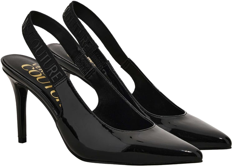 Versace Jeans Couture Flat Shoes Black