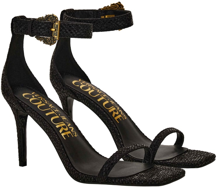 Versace Jeans Couture Sandals Black