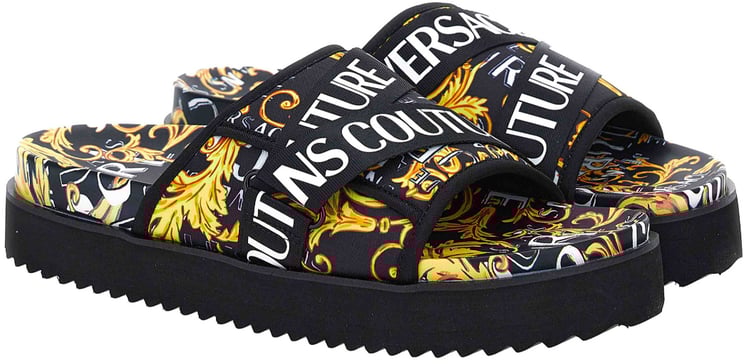 Versace Jeans Couture Sandals Black