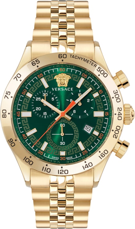 Versace VE2U01225 Hellenyium Chrono horloge 43 mm