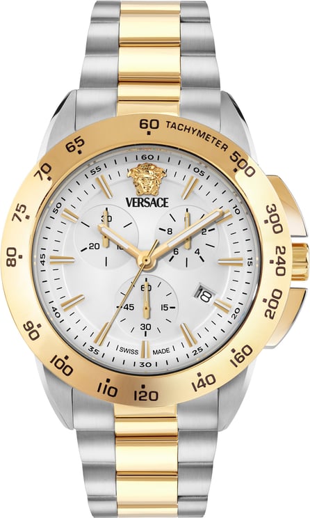 Versace VEKIA0525 V-Sport Chrono heren horloge 44 mm