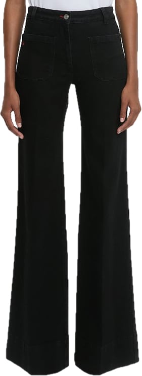 Victoria Beckham Jeans Washed Black