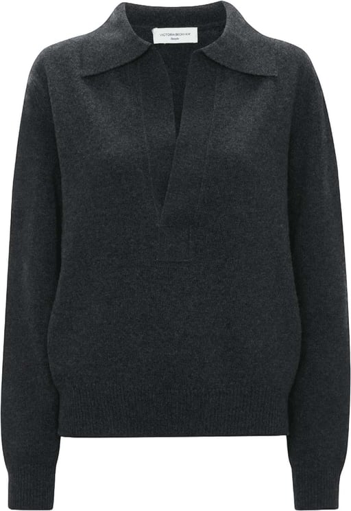 Victoria Beckham POLO COLLAR JUMPER