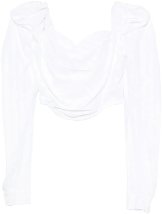 Vivienne Westwood Sunday Corset Top White Stripe