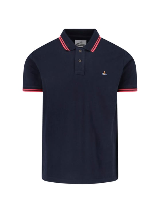 Vivienne Westwood Navy Classic Cotton Polo Shirt