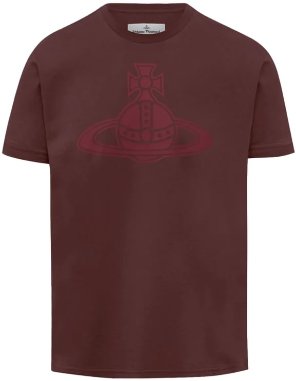 Vivienne Westwood Paris Orb Classic T-shirt Burgundy