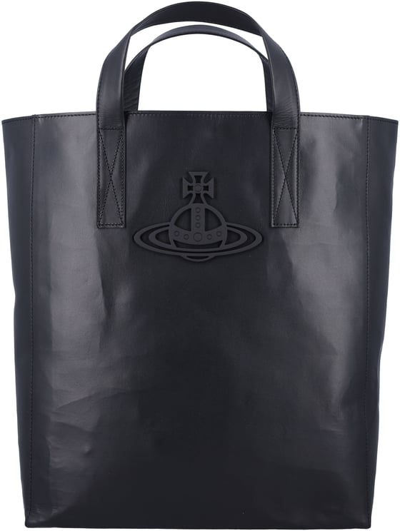 Vivienne Westwood Sarah Medium Tote Nero