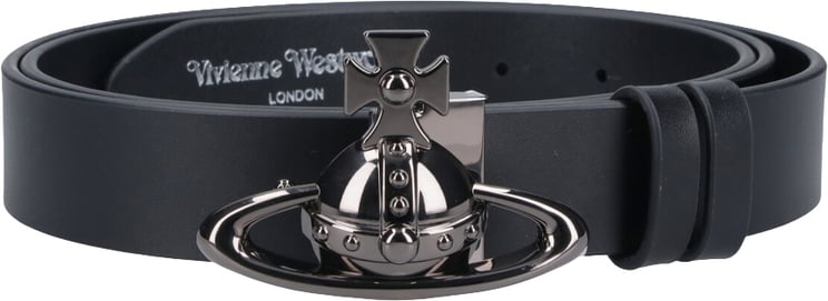 Vivienne Westwood "Orb" Belt – Black