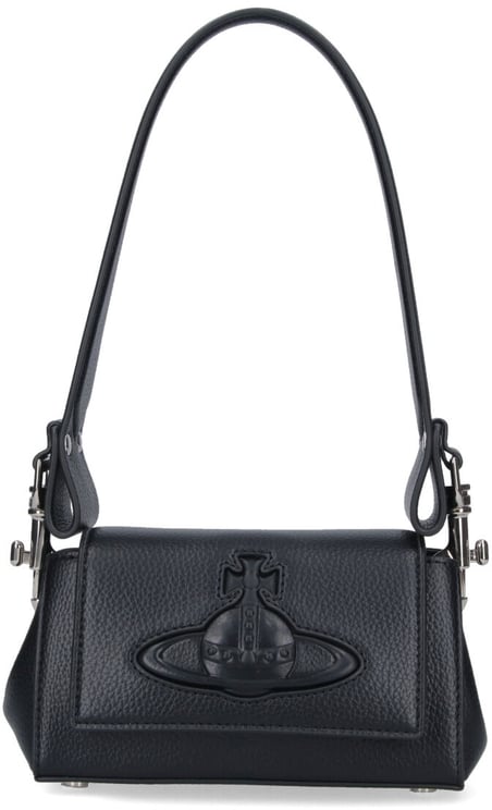Vivienne Westwood "Hazel" Small Handbag – Black