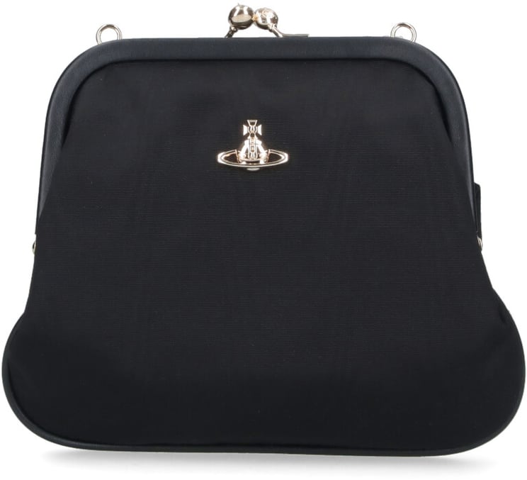 Vivienne Westwood "Granny Frame" Pouch – Black