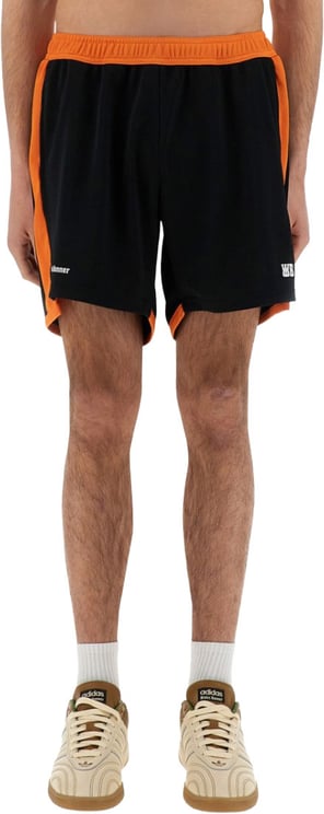 Wales Bonner Contrast Panel Jersey Shorts