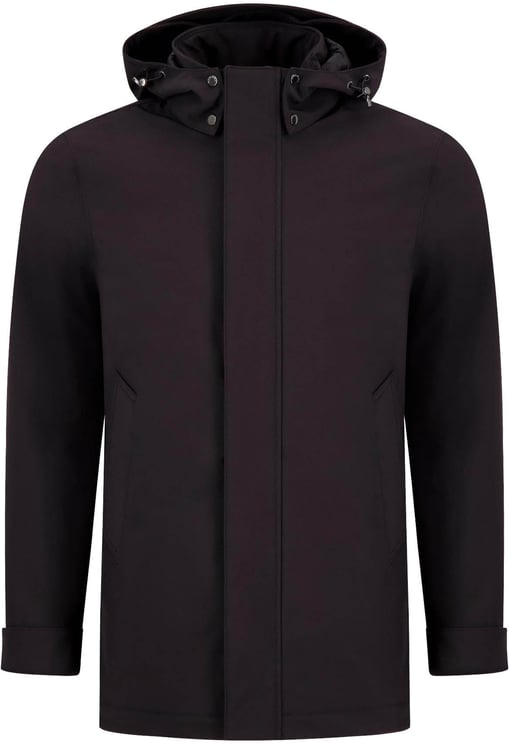 Woolrich Heren Soft Shell Barrow Coat Zwart