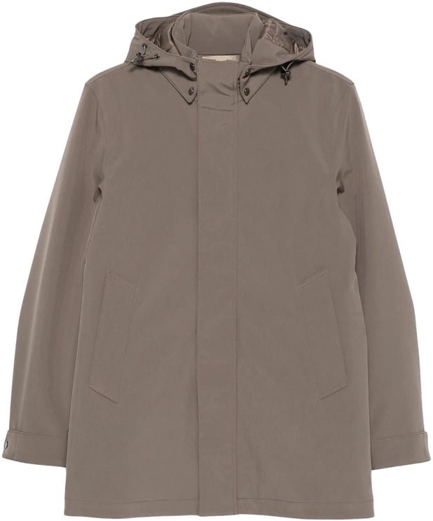 Woolrich Heren Barrow Mac Coat Grijs