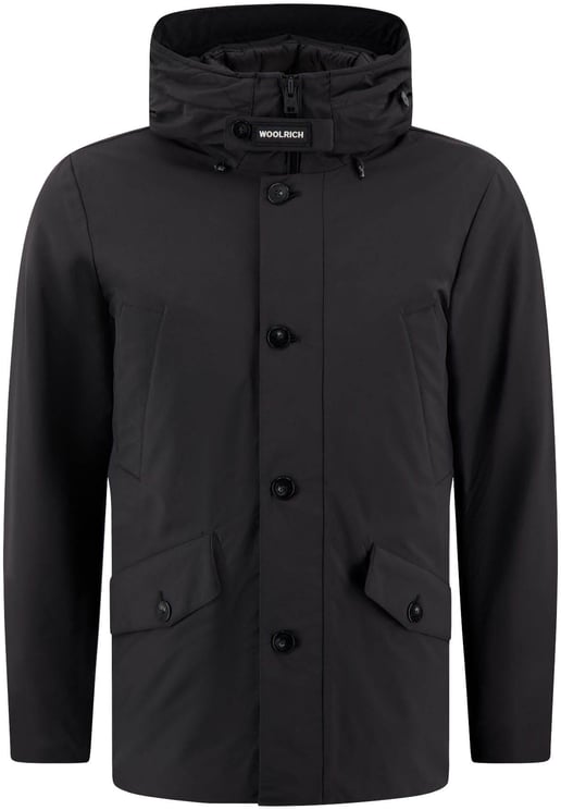 Woolrich Heren Stretch Arctic Parka Zwart