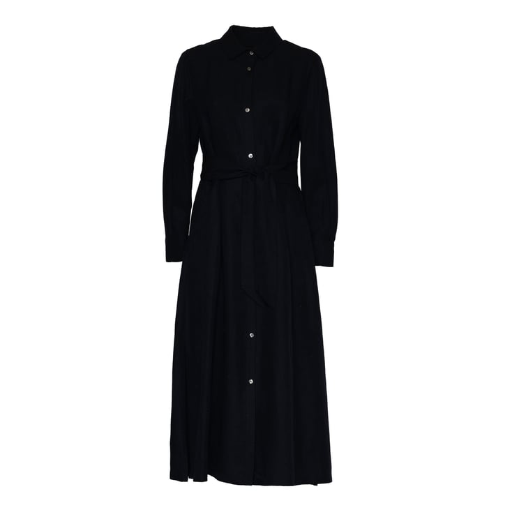 Woolrich Viscose Linen Buttoned Day Dress