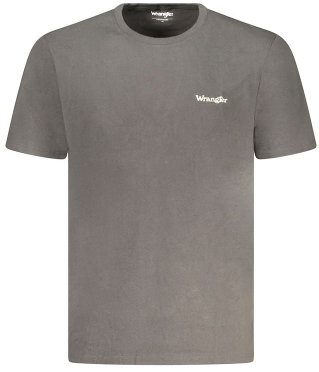 Wrangler Wrangler Black Cotton T-Shirt