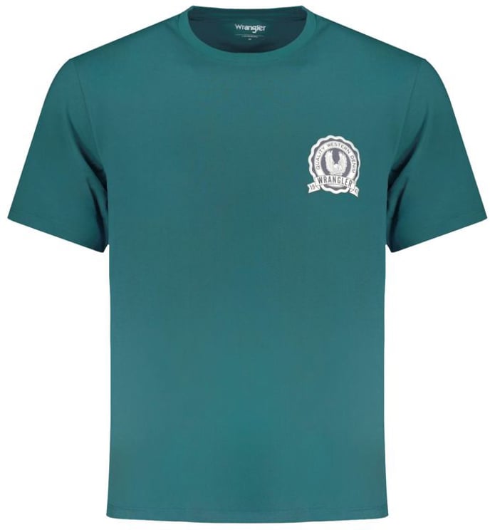 Wrangler Wrangler Verde Cotton Men T-Shirt