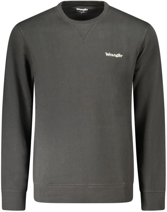 Wrangler Wrangler Black Cotton Men's Sweatshirt