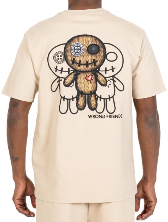Wrong Friends MAUPIN T-SHIRT - BEIGE