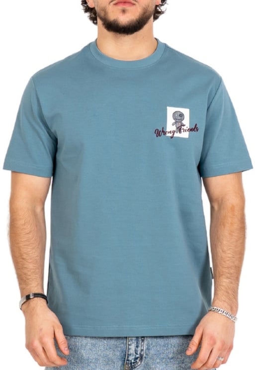 Wrong Friends BALTIMORE T-SHIRT - BLUE