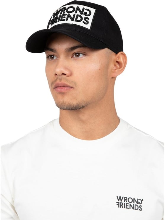 Wrong Friends BARCELONA CAP - BLACK/WHITE