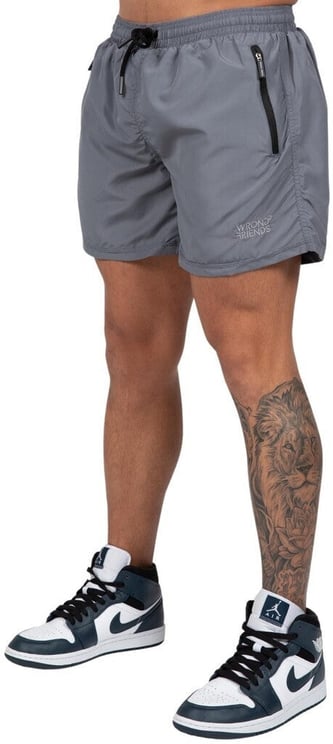 Wrong Friends CORFU (SWIM) SHORTS - GREY