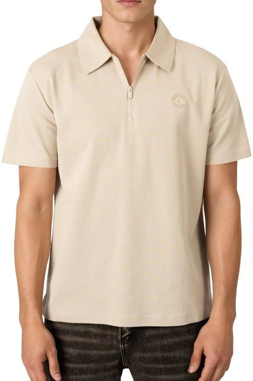 Wrong Friends DESTIN POLO T-SHIRT - BEIGE
