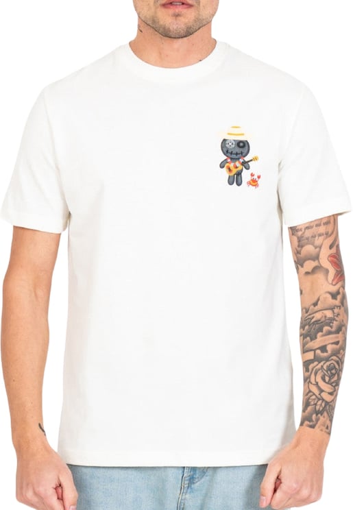 Wrong Friends EL PASO T-SHIRT - COCONUT WHITE