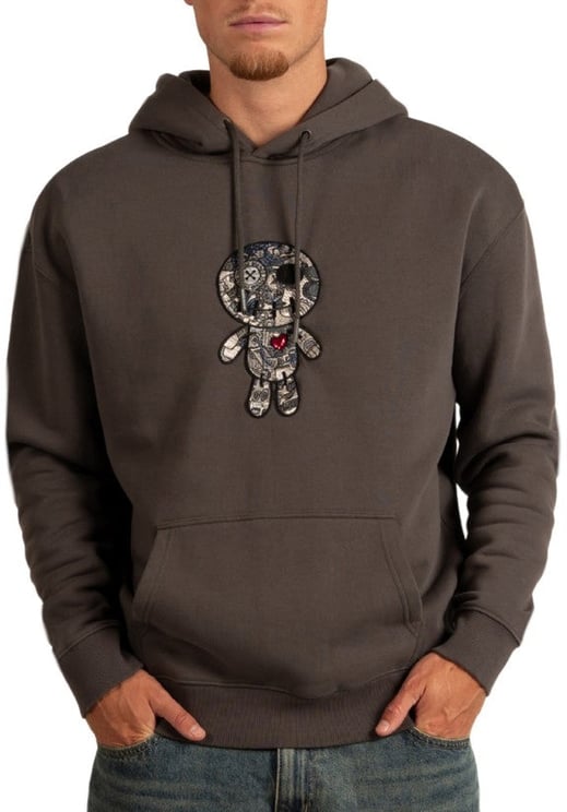 Wrong Friends ENNIS HOODIE - GREY