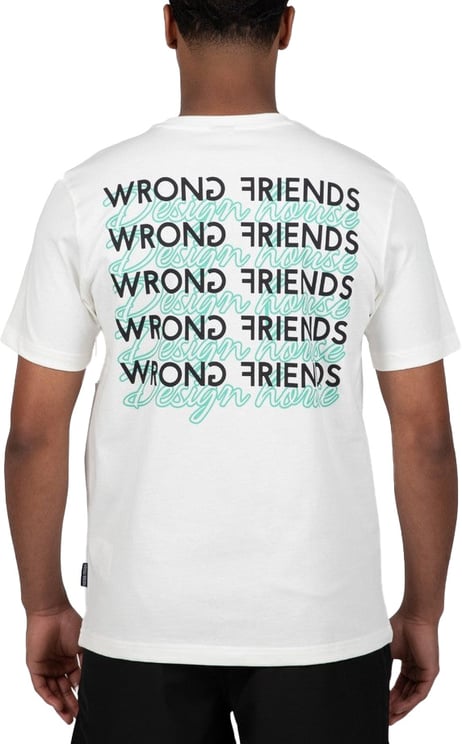 Wrong Friends HERRERO T-SHIRT - COCONUT WHITE