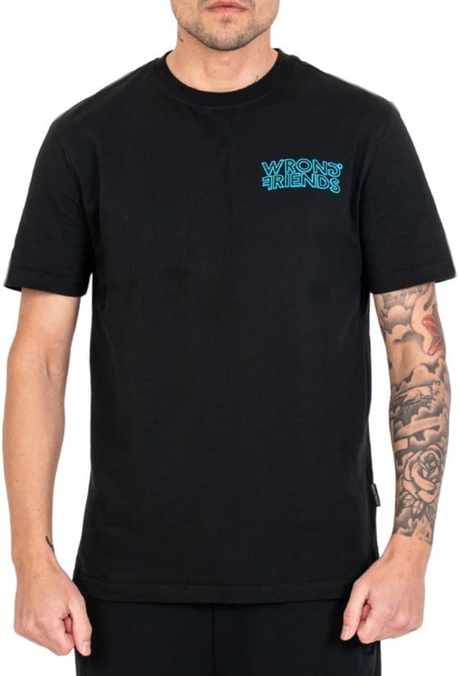 Wrong Friends IDOHA T-SHIRT - BLACK