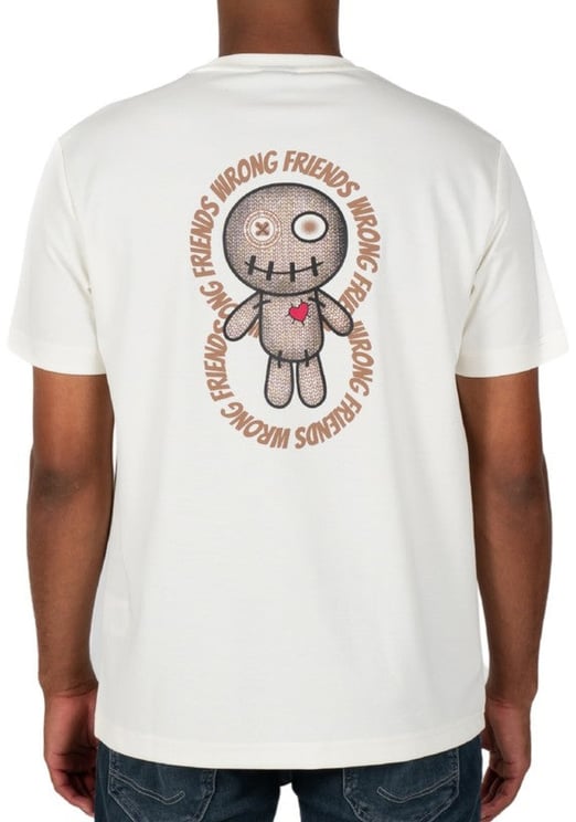 Wrong Friends KIOWA T-SHIRT - BEIGE