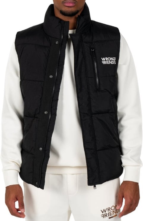 Wrong Friends LAFAYETTE BODYWARMER - BLACK