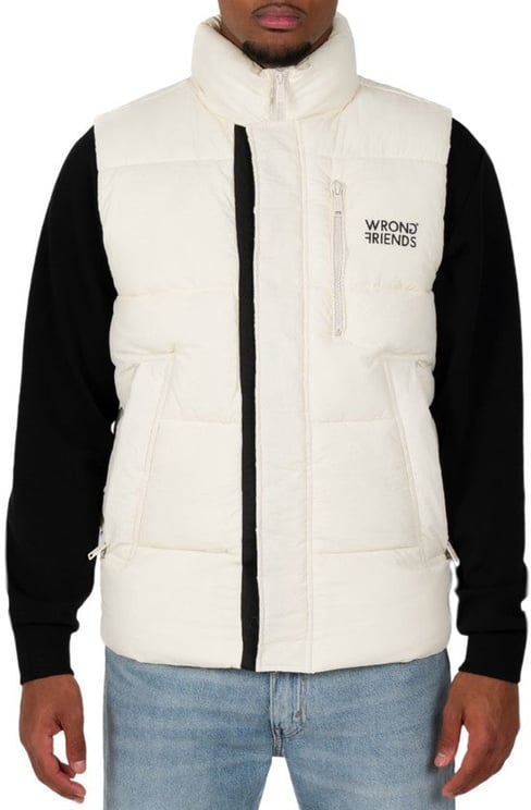 Wrong Friends LAFAYETTE BODYWARMER - COCONUT WHITE