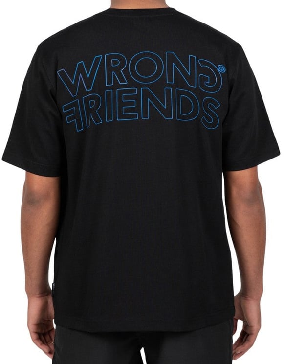 Wrong Friends NOME T-SHIRT - BLACK