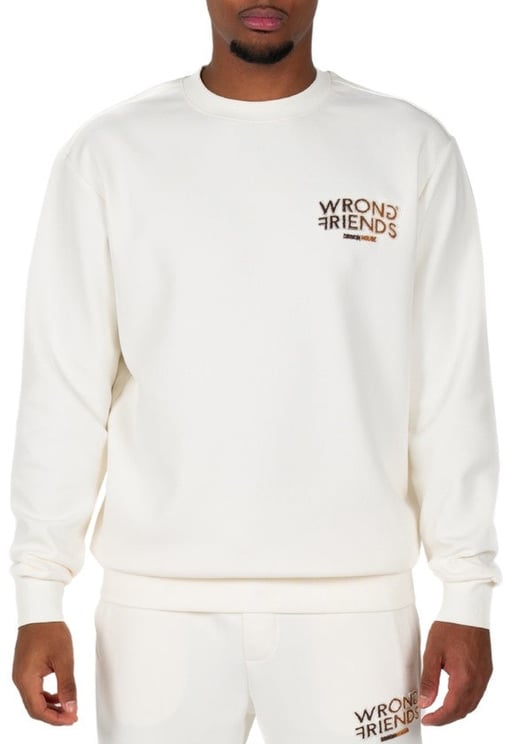 Wrong Friends SIMI VALLEY SWEATER - BEIGE/BROWN