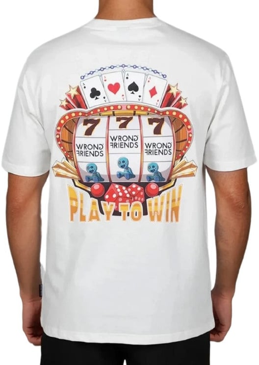 Wrong Friends SLOAN T-SHIRT - COCONUT WHITE