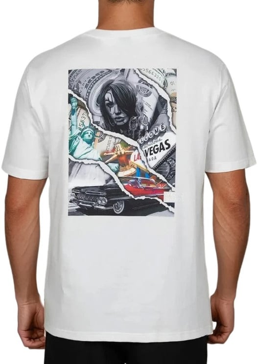 Wrong Friends SPRING VALLEY T-SHIRT - COCONUT WHITE