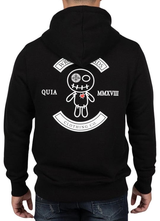 Wrong Friends VERONA HOODIE - BLACK