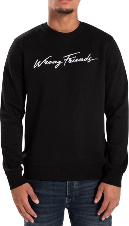 Wrong Friends VIGO SWEATER - BLACK