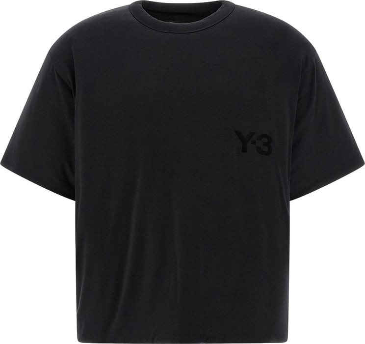 Y-3 Y-3 Black Lyocell T-Shirt