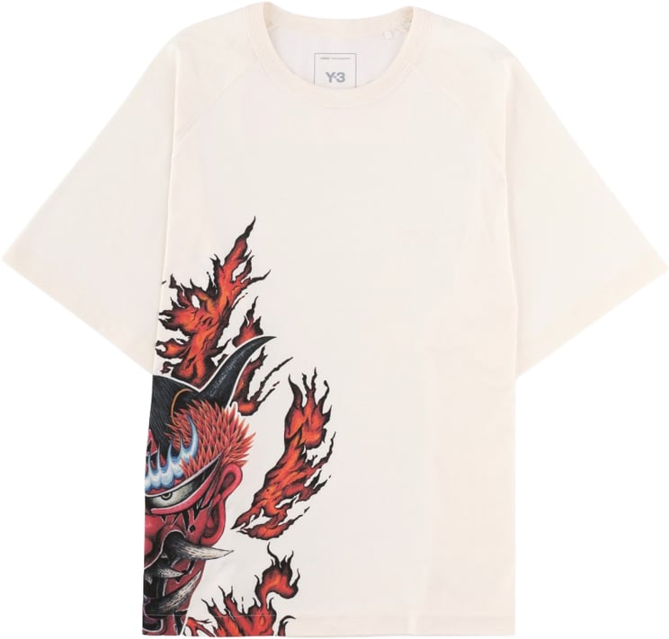 Y-3 T-SHIRT CON STAMPA