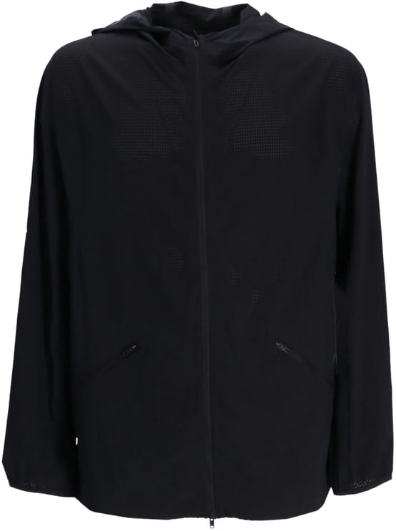 Y-3 Running Logo Ripstop Hooded Jacket