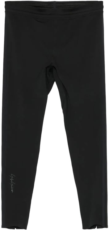 Y-3 Run Tights Logo Printed Running Leggings