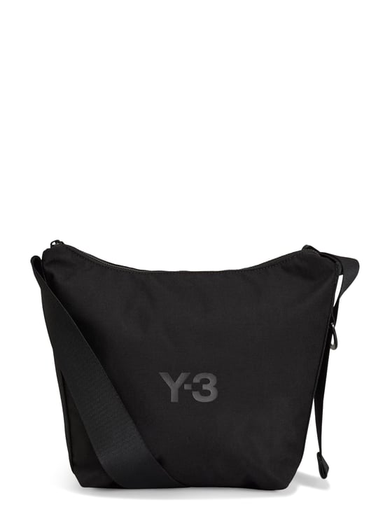 Y-3 Compact Crossbody Bag with Embossed Logo